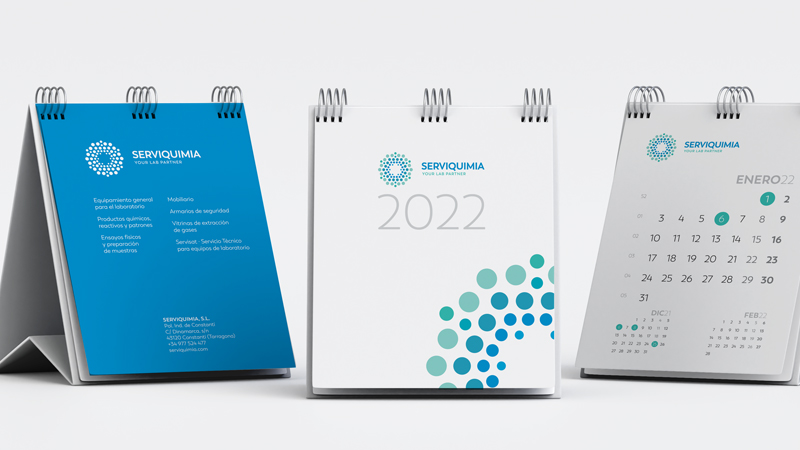 Calendario de merchandising promocional